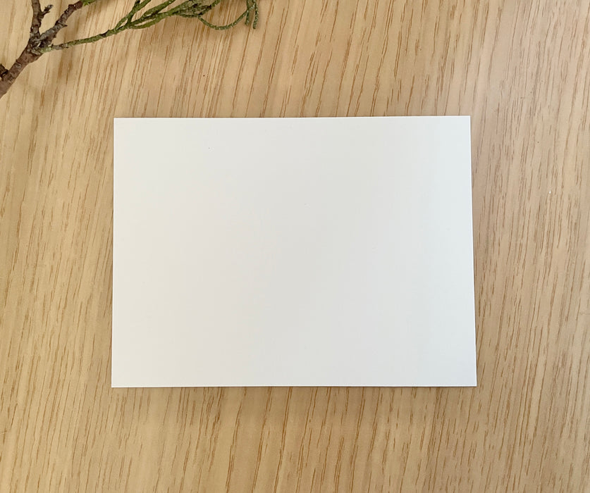 50 x Ivory Card Pieces 12 x 9cm - Fernery Designs