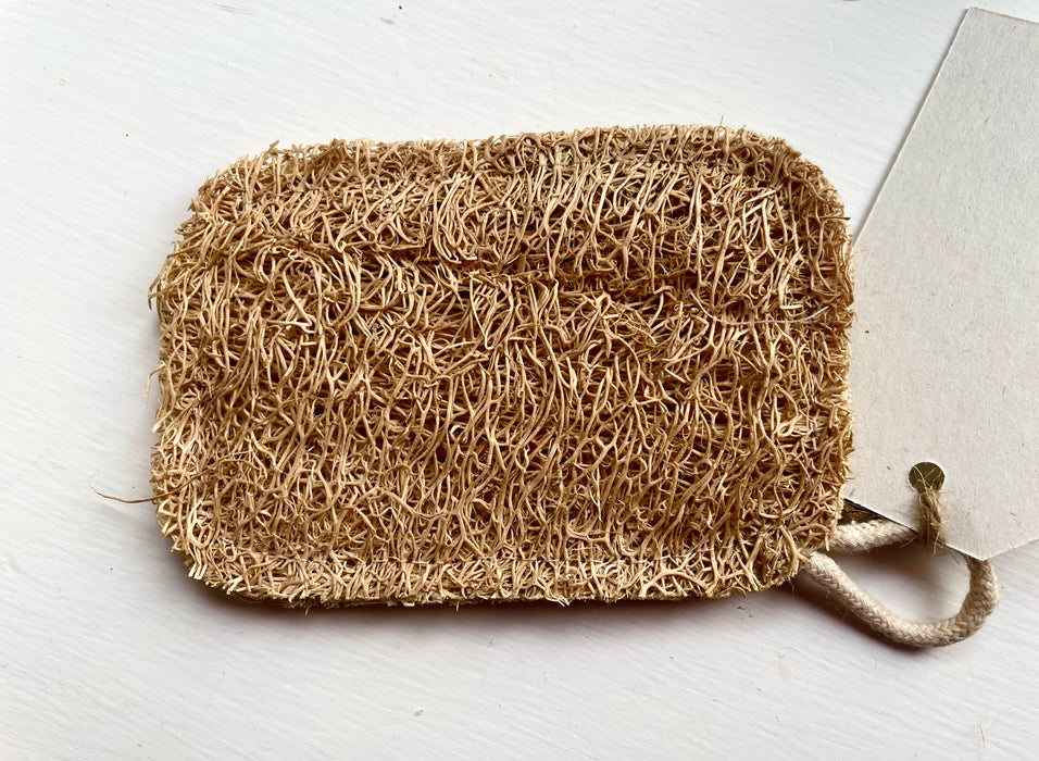 Natural Eco Friendly Small Loofah Cleaning Pad