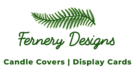 Fernery Designs. Providing Eco friendly, Candle Dust Covers and Product Display Cards to makers worldwide. Botanical Seed Card, Kraft, Blank with which print. Environmentally friendly, biodegradable, recycled 