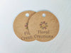Custom Printed Round Recycled Tags - 6cm / 60mm - Fernery Designs