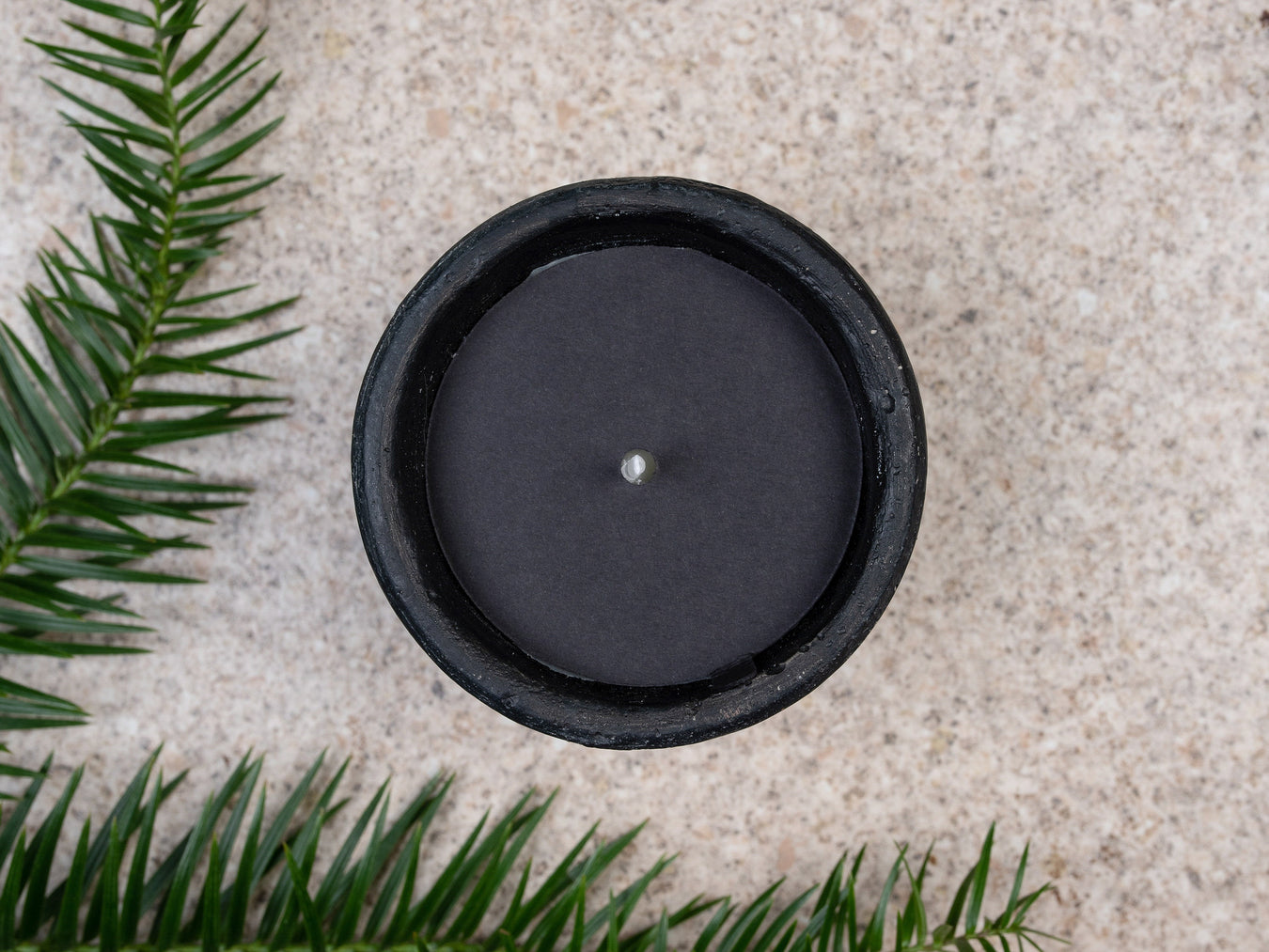 Blank Black Candle Dust Covers