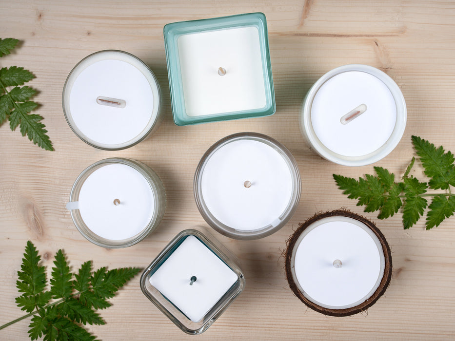 Blank Candle Dust Covers for wooden wick - Fernery Designs