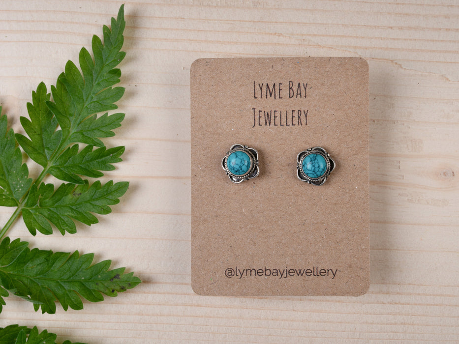 Small Custom Printed Earring / Brooch / Badge Display Cards 6cm x 4.5cm, Kraft - Fernery Designs