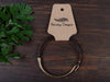 Eco Kraft Custom Printed Bracelet / Hair Band Display Cards - Fernery Designs