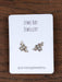 Small Custom Printed Earring / Brooch / Badge Display Cards - Fernery Designs