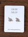Small Custom Printed Earring / Brooch / Badge Display Cards - Fernery Designs