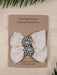 Custom Printed Kraft Hair Clip Display Cards 10cm x 7.5cm - Fernery Designs