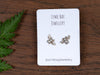 Small Custom Printed Earring / Brooch / Badge Display Cards - Fernery Designs