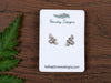 Small Custom Printed Earring / Brooch / Badge Display Cards - Fernery Designs