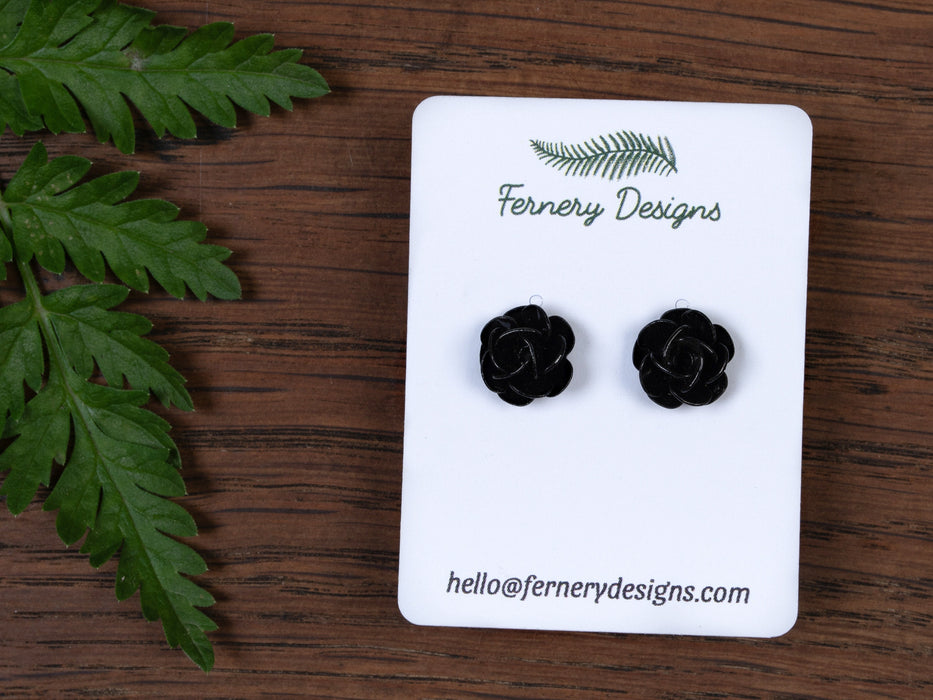 Small Custom Printed Earring / Brooch / Badge Display Cards - Fernery Designs