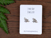 Small Custom Printed Earring / Brooch / Badge Display Cards - Fernery Designs