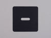 Square Blank Black Candle Dust Covers for wooden wick - Fernery Designs