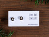 Custom Printed Small Stud Earring Display Cards - Fernery Designs