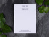 Custom Printed Necklace Display Cards 10cm x 7.5cm / c. 4” x 3” inches - Fernery Designs