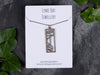 Custom Printed Necklace Display Cards 10cm x 7.5cm / c. 4” x 3” inches - Fernery Designs