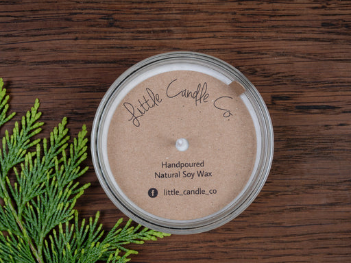 Custom Printed Kraft Candle Dust Covers for cotton wick - Fernery Designs