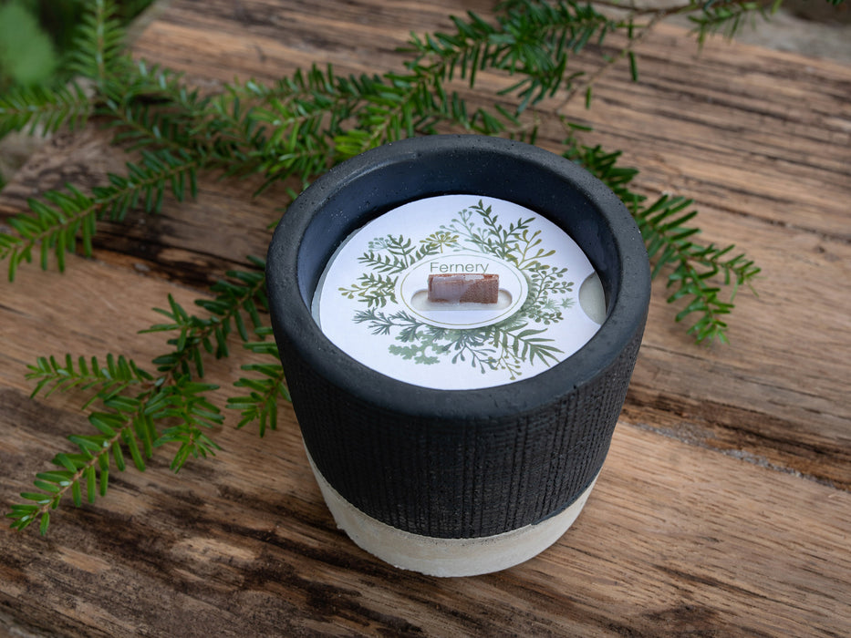 Custom Printed Candle Dust Covers for wooden wick - Fernery Designs