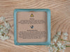 Warning & Burning Instruction Design Square Kraft Candle Dust Covers - for cotton wick - Fernery Designs