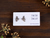 Custom Printed Small Stud Earring Display Cards - Fernery Designs