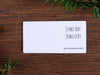 Custom Printed Small Stud Earring Display Cards - Fernery Designs