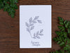 Custom Printed Hoop Earring Display Cards with flaps & holes - Fernery Designs