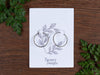 Custom Printed Hoop Earring Display Cards with flaps & holes - Fernery Designs