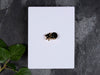 Pin Brooch / Single Stud Earring Display Cards 10cm x 7.5cm / c. 4” x 3” inches, 350gsm, White / Recycled White - Fernery Designs