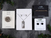 Custom Printed Brooch / Badge Display Cards 10cm x 7.5cm / c. 4” x 3” inches - Fernery Designs