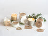 Kraft Candle Dust Covers for wooden wick - Fernery Designs