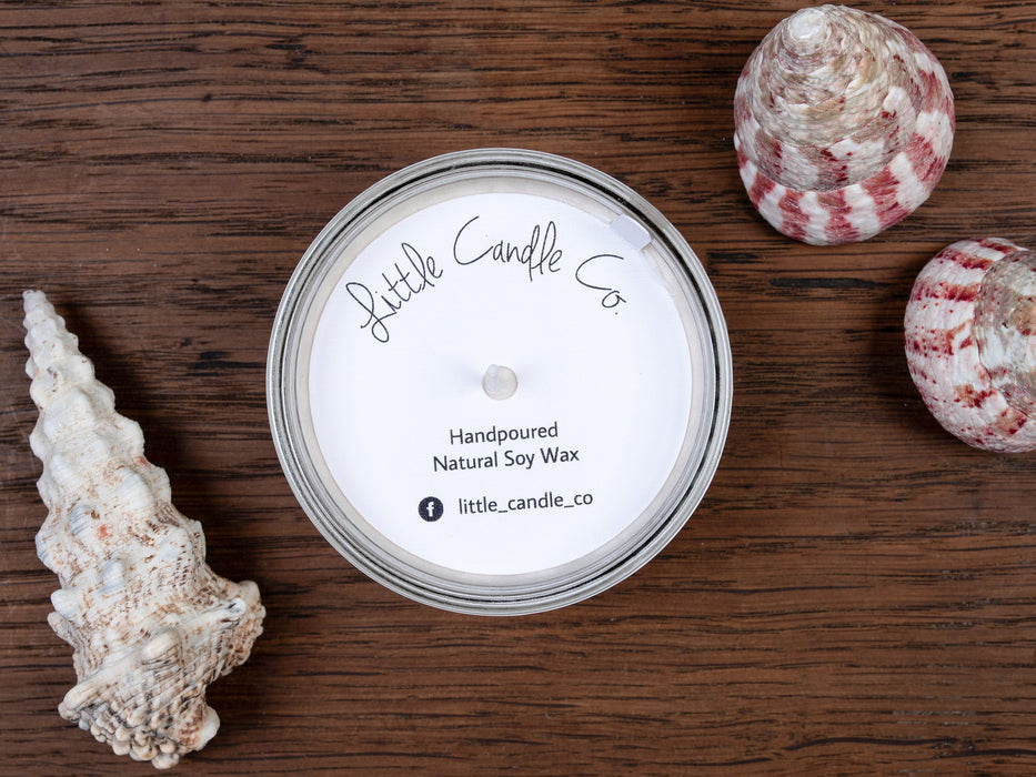 Custom Printed Candle Dust Covers - cotton wick - Fernery Designs