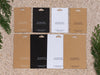 Large Blank Keyring Display Cards - Fernery Designs