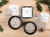 Custom Printed Square Candle Dust Covers for Wooden Wick - Fernery Designs
