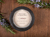 Custom Printed Eco Natural Seeded Candle Dust Covers, Beautiful Wildflower seeds, Twice Recycled Paper, for wooden wick - Fernery Designs