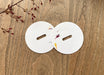 Recycled Petal Candle Dust Covers for wooden wick - Fernery Designs
